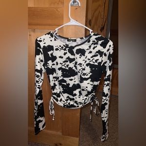 Long Sleeve Crop Top